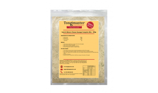 Leek & Mature Cheese Sausage Complete Mix - 500g 